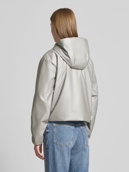 Rains Funktionsjacke mit Kapuze Modell 'Lohja' Hellgrau 5
