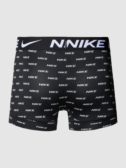 Nike Trunks mit elastischem Logo-Bund im 3er-Pack Mittelgrau 3