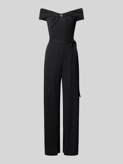 Lauren Ralph Lauren Kombinezon z odkrytymi ramionami model ‘DASHNA’ Czarny 2