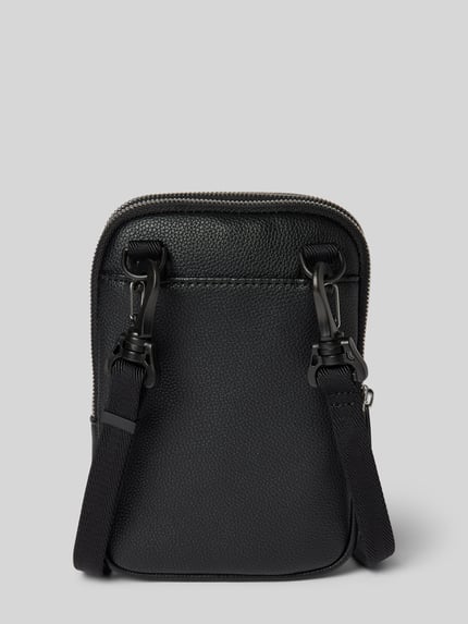 BOSS Umhängetasche in Leder-Optik Modell 'Ray' Black 4