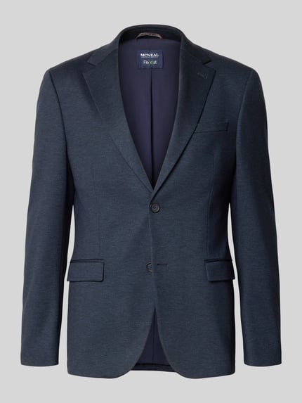 MCNEAL Slim fit colbert met viscose Donkerblauw - 2