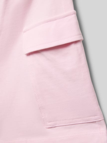Champion Regular Fit Sweatshorts mit Logo-Patch Hellrosa 2