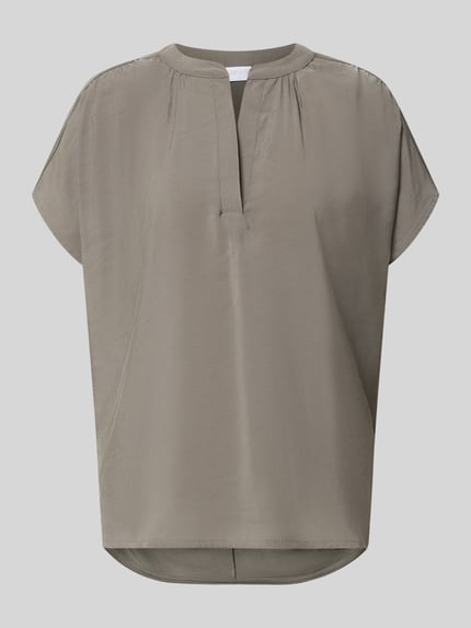 Jake*s Collection Regular Fit T-Shirt aus Modal-Mix Modell 'T076' Mittelgrau 2
