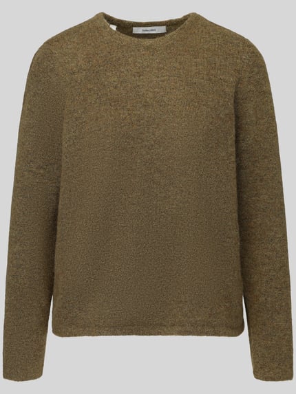 Selected Regular Fit Pullover aus Woll-Mix Modell 'LULU' Oliv 2