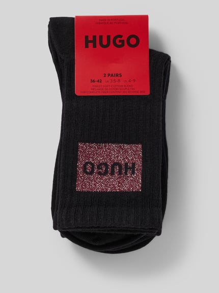 HUGO Socken aus Baumwoll-Mix im 2er-Pack Black 3