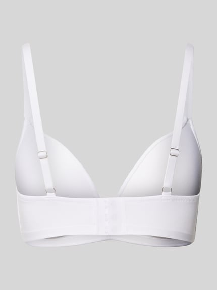 SKINY Triangel-BH mit Label-Detail Modell 'SMARTOUCH' Weiss 3