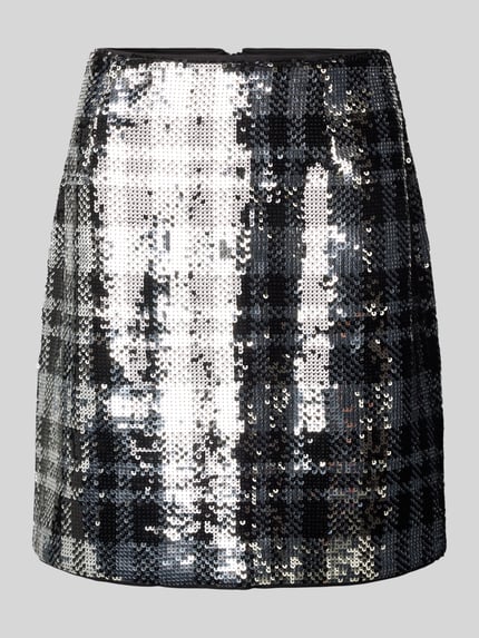 Christian Berg Woman Minirock mit Paillettenbesatz Black 2