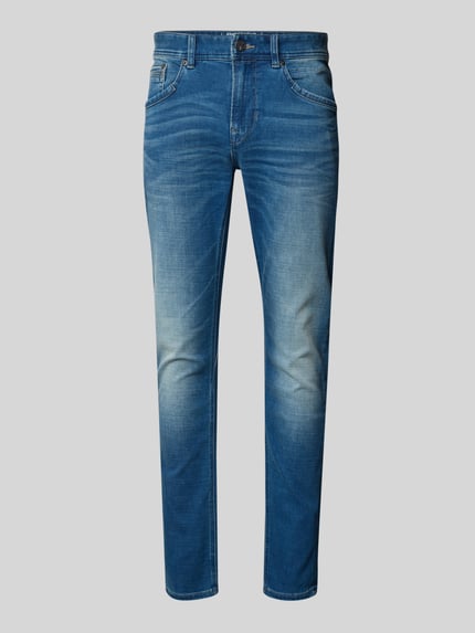 PME Legend Slim Fit Jeans mit Label-Stitching Modell 'Tailwheel JEA' Blau 2