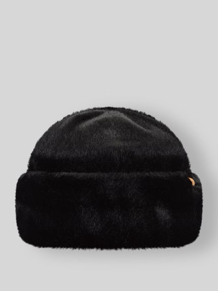 Barts Mütze mit breitem Umschlag Modell 'CHERRYBUSH' Black 1
