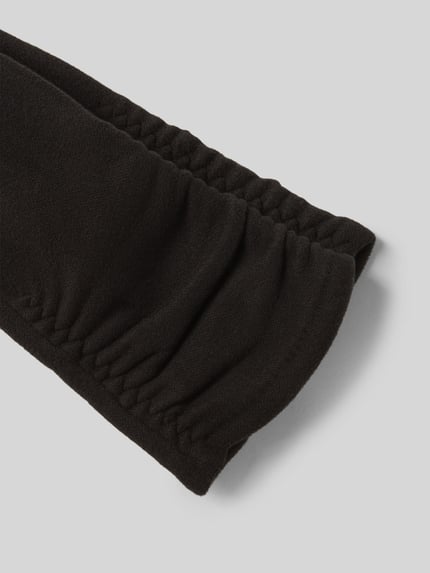 EEM Handschuhe mit Raffungen Black 2