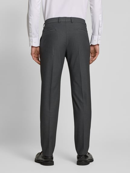 Strellson Slim Fit Anzughose mit Bügelfalten Modell 'Melwin' Anthrazit 5