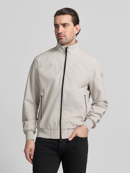 Save The Duck Regular Fit jas met opstaande kraag model 'Finlay' Zand - 4