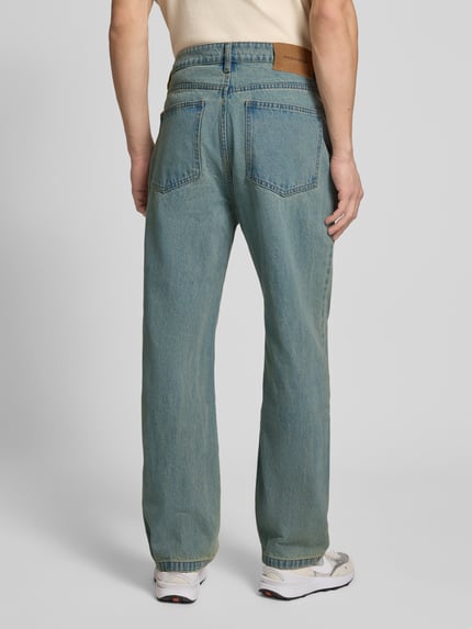 PEGADOR Jeansy o kroju baggy fit z 5 kieszeniami model ‘BALTRA’ Jeansowy niebieski 5