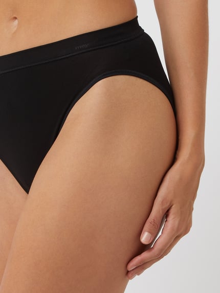 Mey Slip mit Teilungsnähten Modell 'Emotion' Black 4