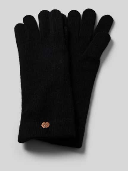 FRAAS Handschuhe aus reinem Kaschmir Black 1
