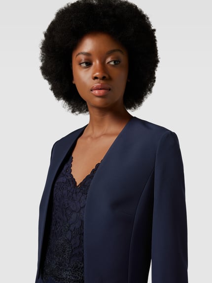 Vera Mont Bolero mit 3/4-Arm Dunkelblau 3