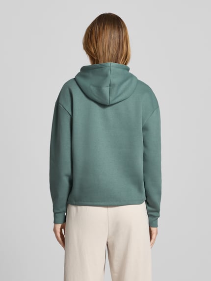 PIECES Regular Fit Hoodie aus Baumwoll-Mix Modell 'CHILLI' Schilf 5