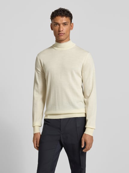 Cruna Strickpullover aus reiner Wolle Offwhite 4