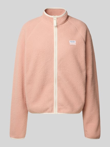 REVIEW Bluza rozpinana zapinana na zamek błyskawiczny Brudnoróżowy 2