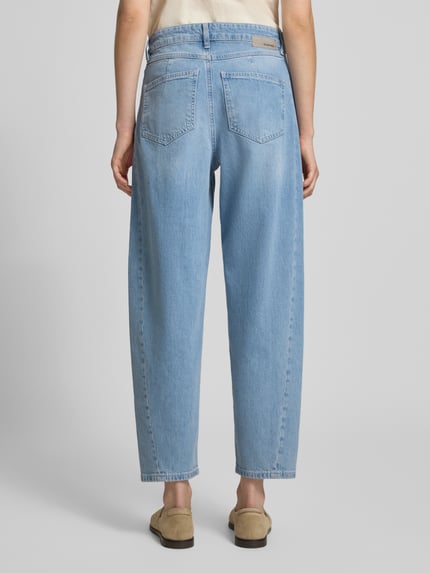 GANG Barrel Fit Jeans mit Label-Detail Modell 'Blake' Blau 5