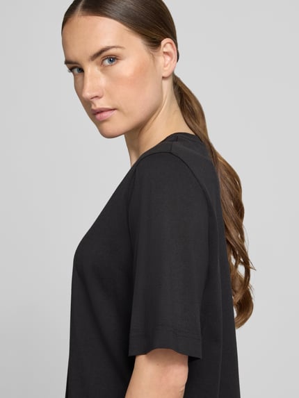 DRYKORN Oversized Fit T-Shirt aus reiner Baumwolle BLACK 3