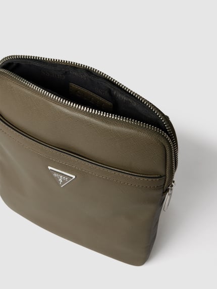 GUESS Umhängetasche mit Logo-Applikation Oliv 5