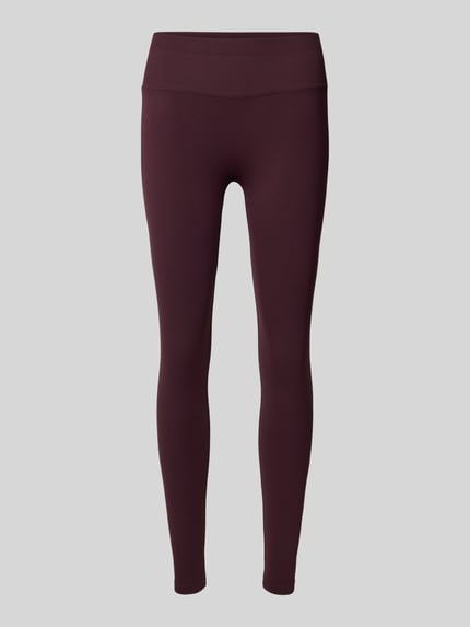 Fabletics Legginsy z elastycznym pasem Bordowy 2