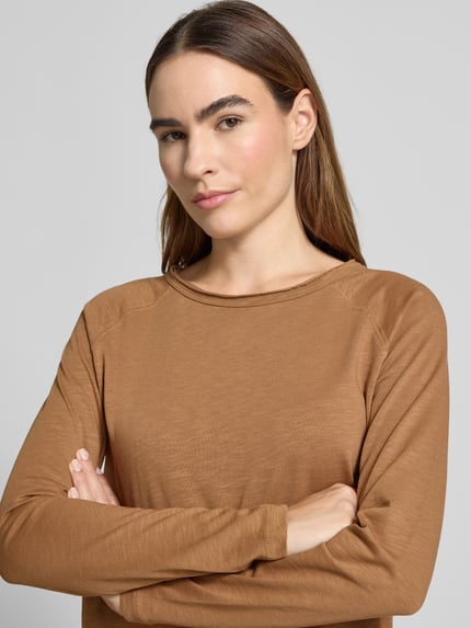 Smith and Soul Longsleeve met ronde hals Beige - 3