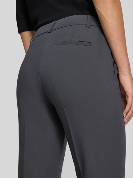 someday. Flared Cut Hose mit Bügelfalten Modell 'Cleona classic' Graphit 3