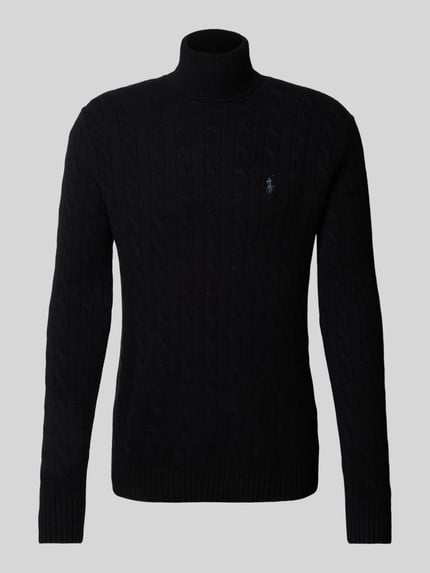 Polo Ralph Lauren Wollpullover aus Woll-Kaschmir-Mix Black 2