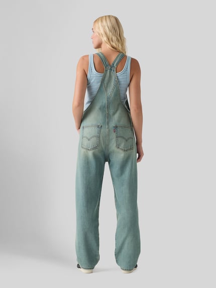 Levi's® regular fit jumpsuit van puur katoen Jeansblauw - 5