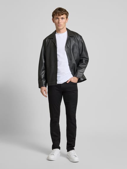 Brax Slim Fit Jeans mit 5-Pocket-Design Modell 'CHUCK' Black 1