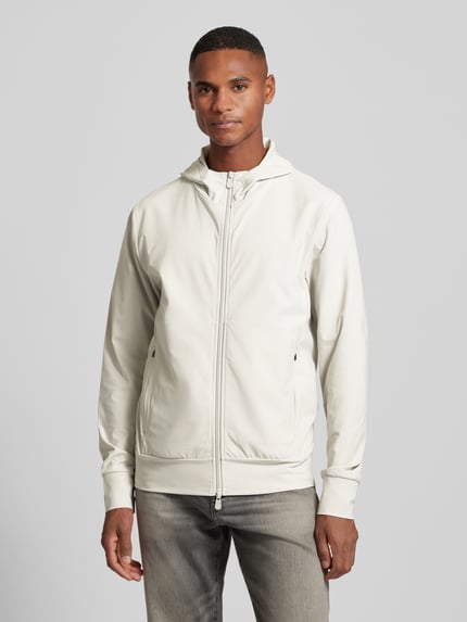Save The Duck Sweatjacke mit Kapuze Modell 'LUIZ' Beige 4
