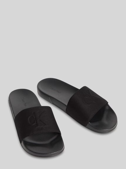 CK Calvin Klein Klapki model 'NEMO' Czarny 1