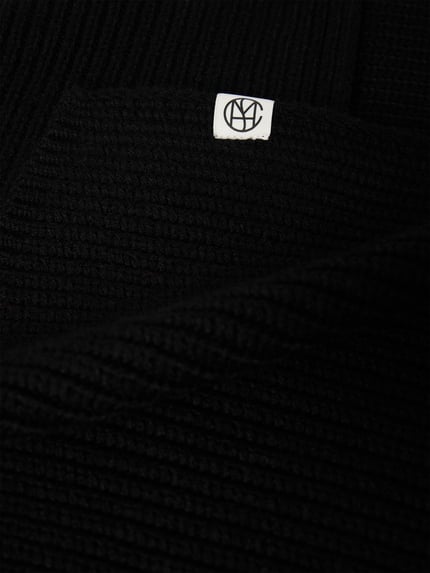 MSCH Copenhagen Schal aus Viskose-Mix Modell 'Galine Rachelle Icon' Black 2