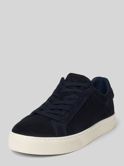Marc O'Polo Low Top Sneaker aus echtem Rindsleder Marine 1