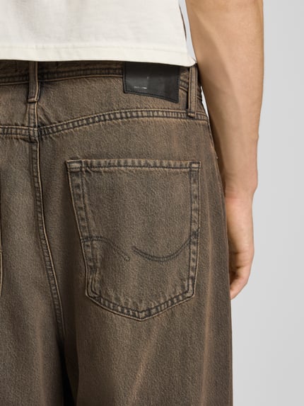 JACK & JONES Baggy Fit Jeans im Used-Look Anthrazit 3