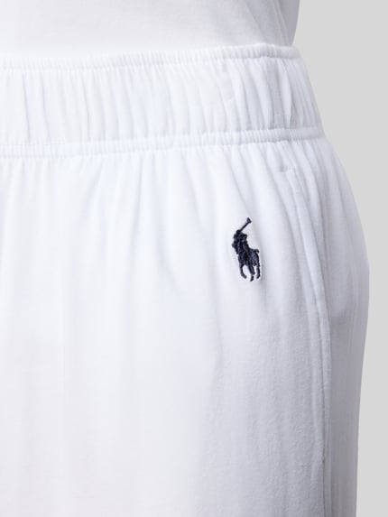 Polo Ralph Lauren Pyjama mit Logo-Stitchings Modell 'POLO ESSENTIALS' Offwhite 2
