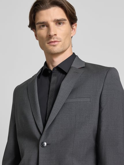 HUGO Slim Fit Anzugsakko aus Woll-Mix Modell 'ARTI' Anthrazit 3