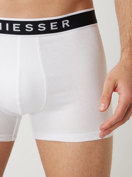 SCHIESSER Trunks mit Stretch-Anteil im 3er-Pack Weiss 3