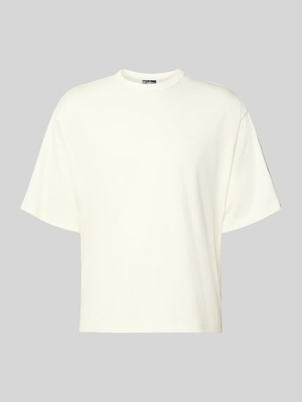 Loose Fit T-Shirt aus reiner Baumwolle Shop The Look MANNEQUINE