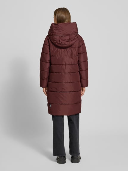 khujo Krój regular fit Kurtka w stylu puffer z ocieplaną stójką Model 'Jilia' Bordowy 5
