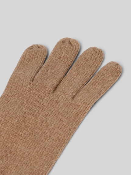 Lauren Ralph Lauren Rękawiczki z detalem z logo Camel 3