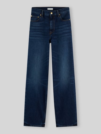 Tommy Hilfiger straight fit jeans van puur katoen Jeansblauw - 2