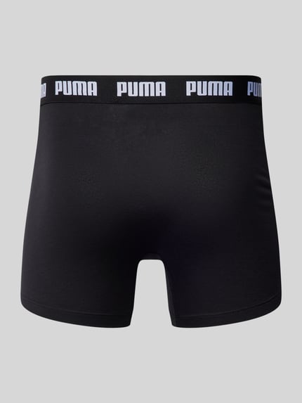 PUMA Trunks mit Label-Detail im 3er-Pack Black 3