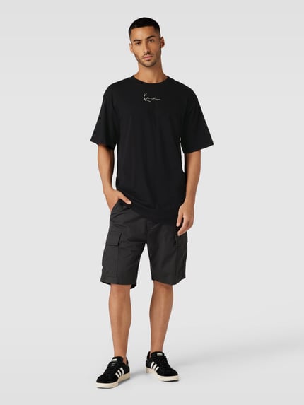 Karl Kani T-Shirt mit überschnittenen Schultern Black 1