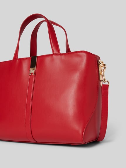 Tommy Hilfiger Handtas met labelapplicatie, model 'HERITAGE' Rood - 3