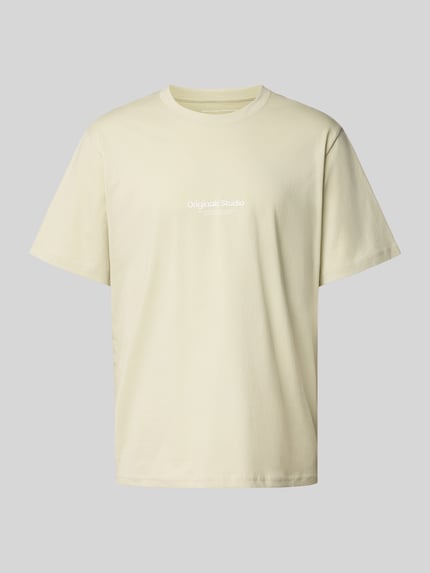 JACK & JONES T-Shirt mit Label-Print Mint 2