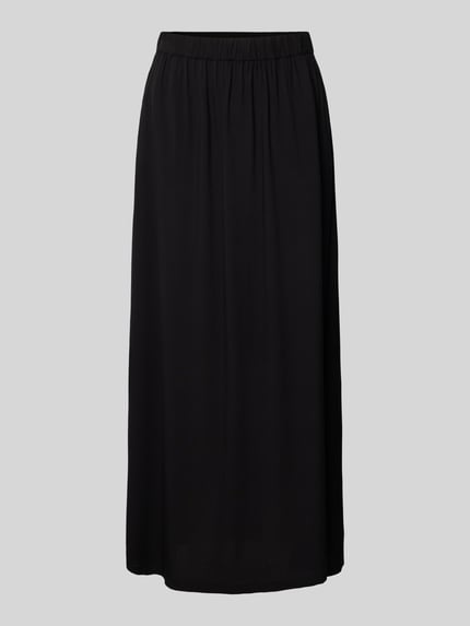 Tom Tailor Denim Maxirok van viscose met elastische band Zwart - 2