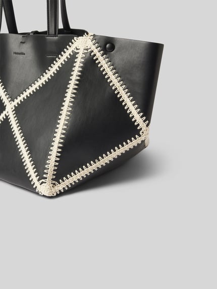 Nanushka Tote bag met labeldetail Zwart - 3
